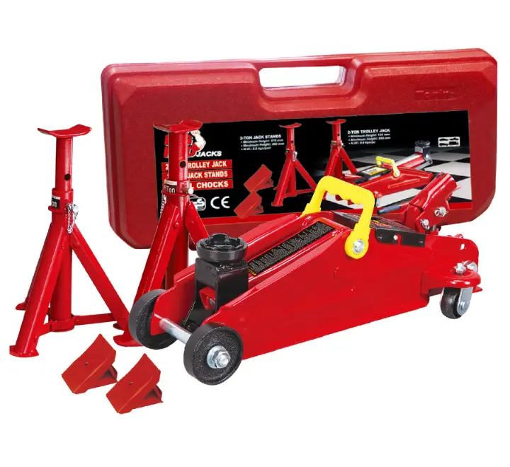 Gato Garaje 2 Toneladas Burro Escora Kit Big Red | Big Red 1