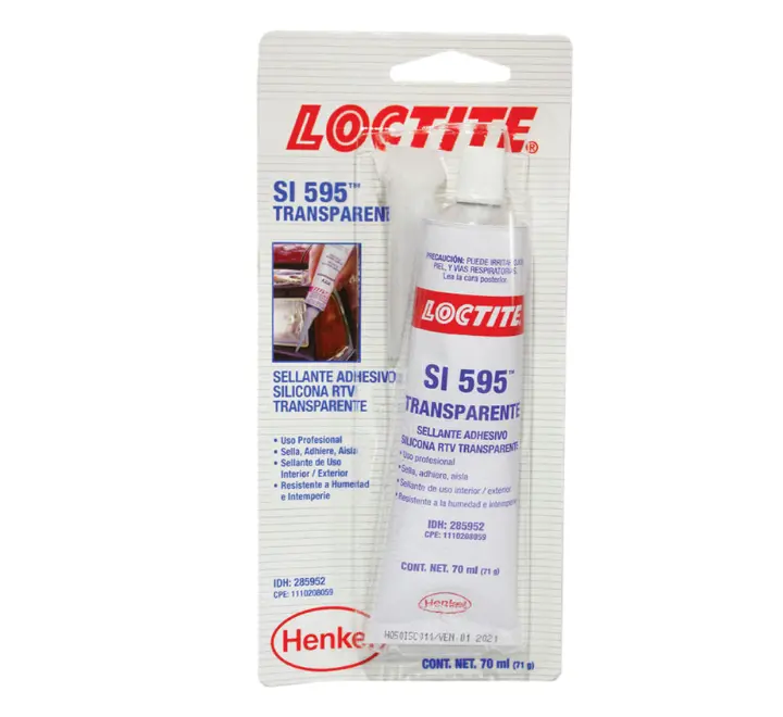 Silicon Transparente Rtv 66 Blister 2.36 Oz Loctite 1