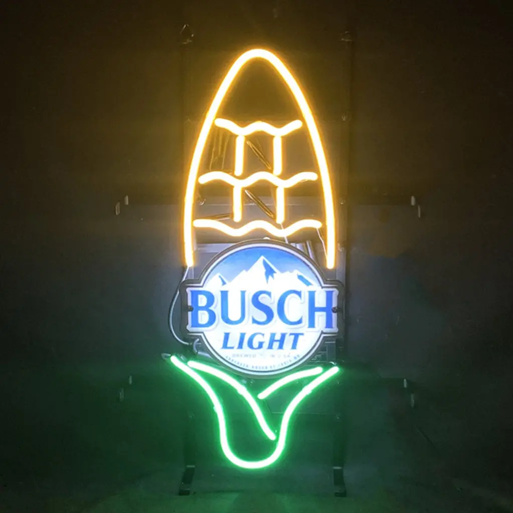 Cron With Busch Light Acrylic Neon Signs Light 1