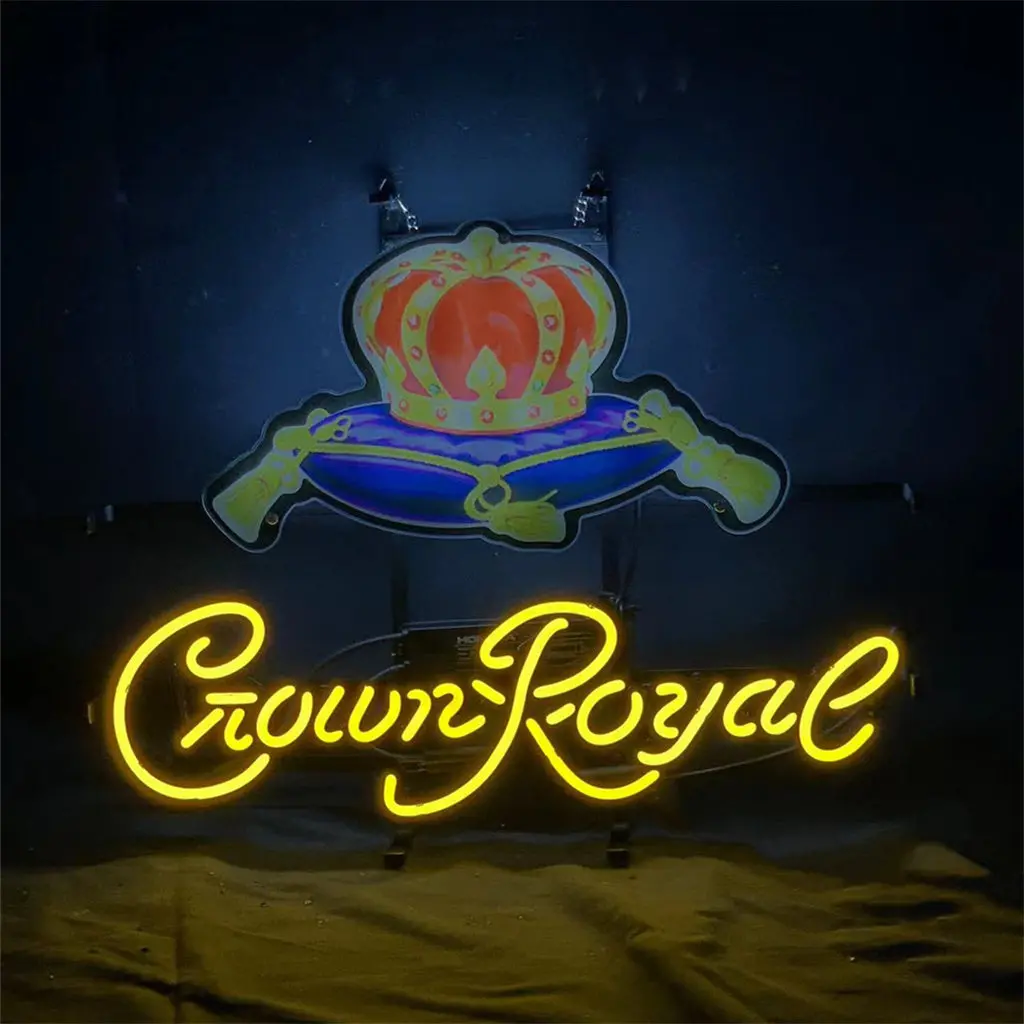 Crown Royal Whiskey Neon Signs Light 2