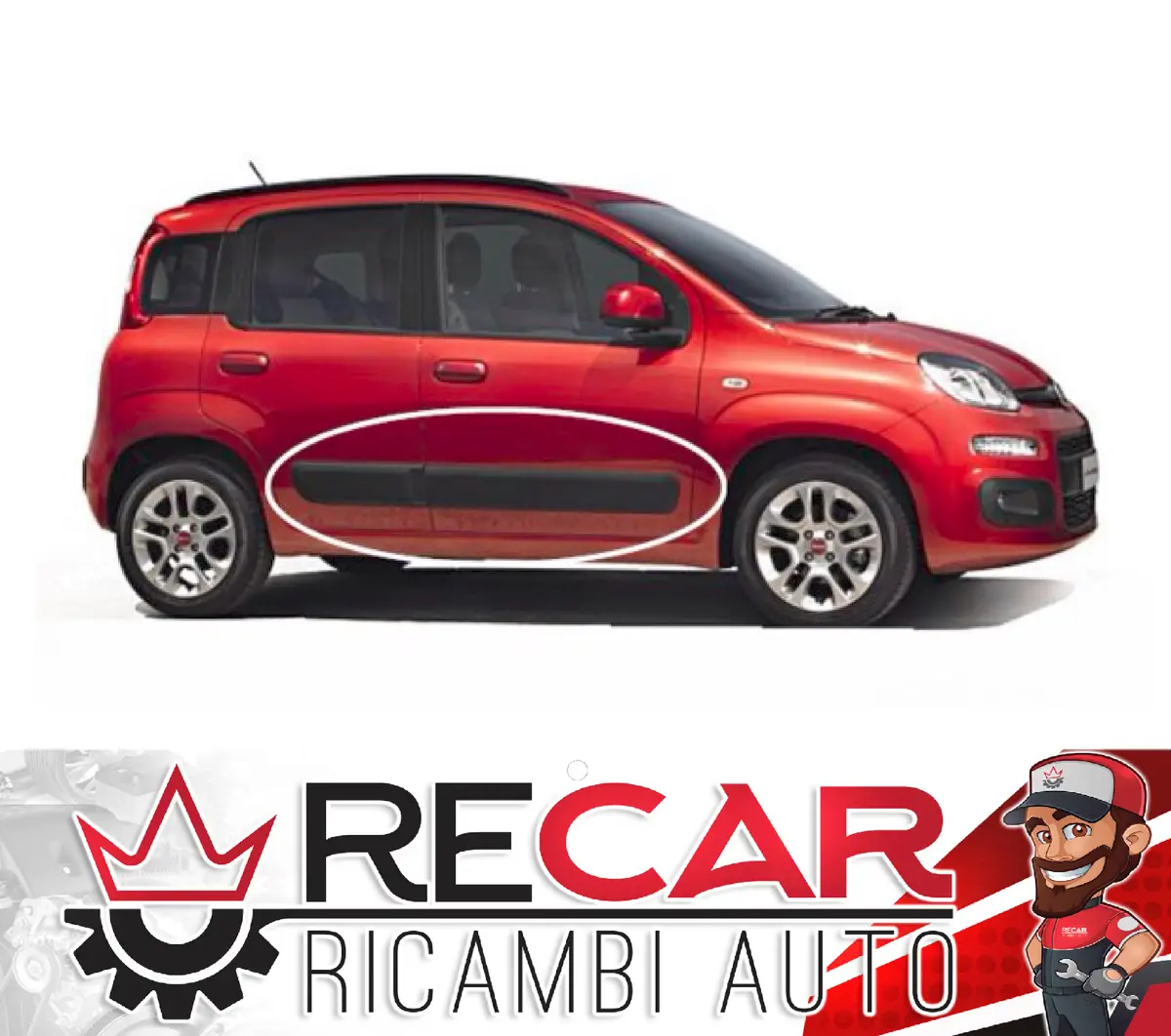 C5018.095 Kit Modanature Fiat Panda Dal 2012 1