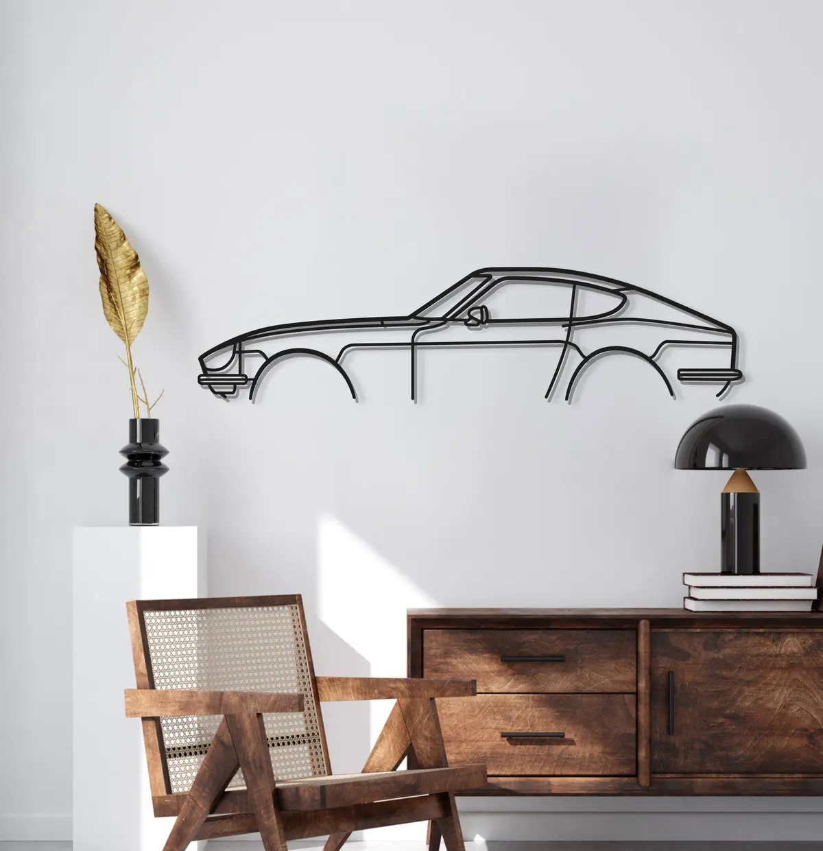 240Z 280Z Classic Metal Car Wall Art - Mt0830 2
