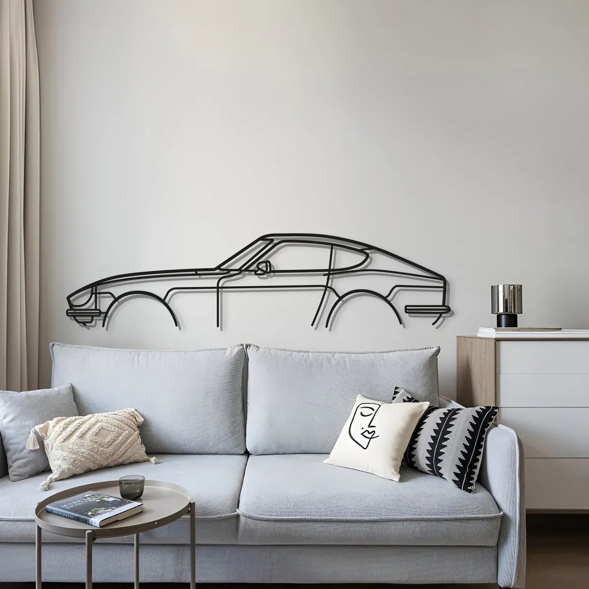240Z 280Z Classic Metal Car Wall Art - Mt0830 4