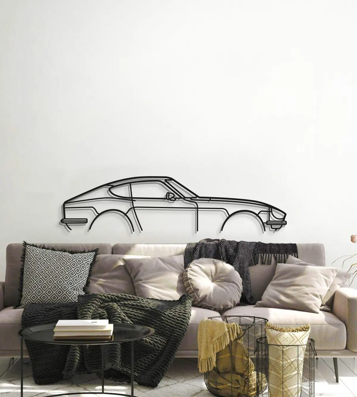 240Z 280Z Classic Metal Car Wall Art - Mt0830 6