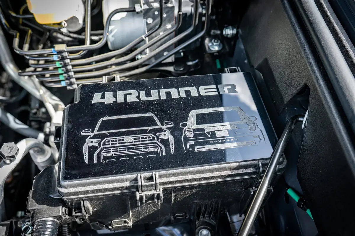 Driver Side Fuse Box Acrylic Plate - 2025+ 4Runner 1