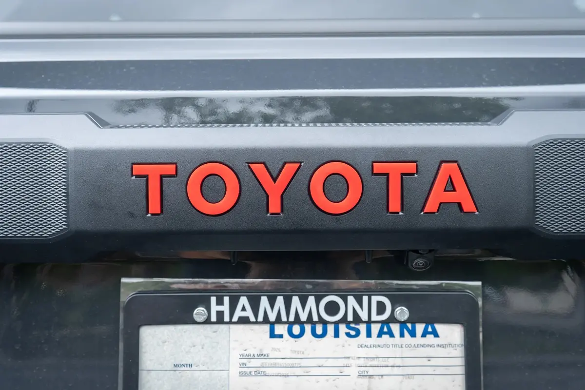 Toyota Rear Hatch Liftgate Acrylic Emblem Inlays - 2025+ 4Runner 5