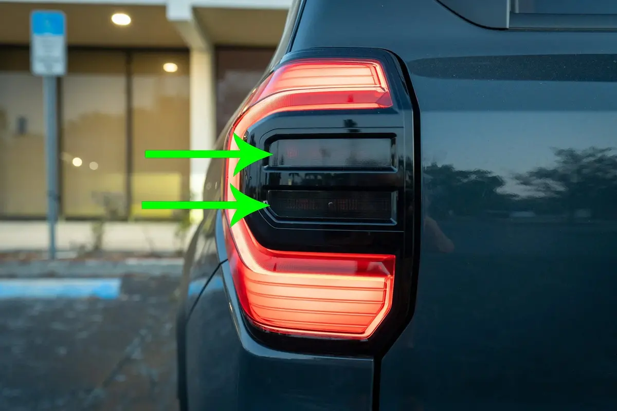 Tail Light Turn Signal And Reverse Overlays - 2025+ 4Runner 1