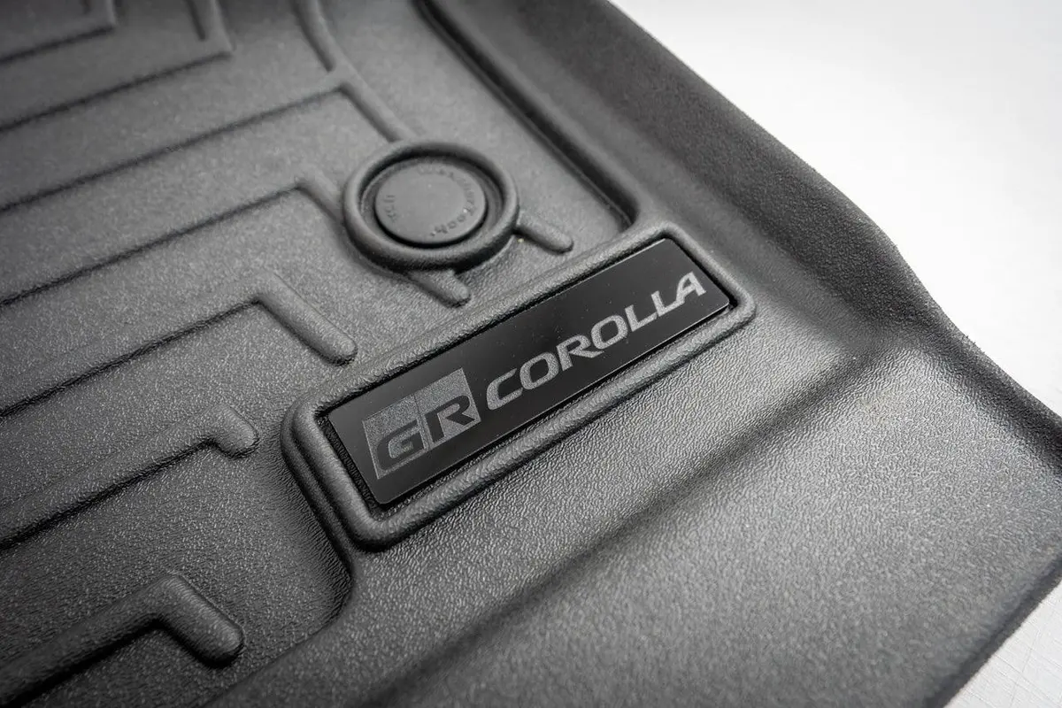 Gr Corolla Emblem Inserts For Weathertech Floor Mats (Single) - 2023+ Gr Corolla 1