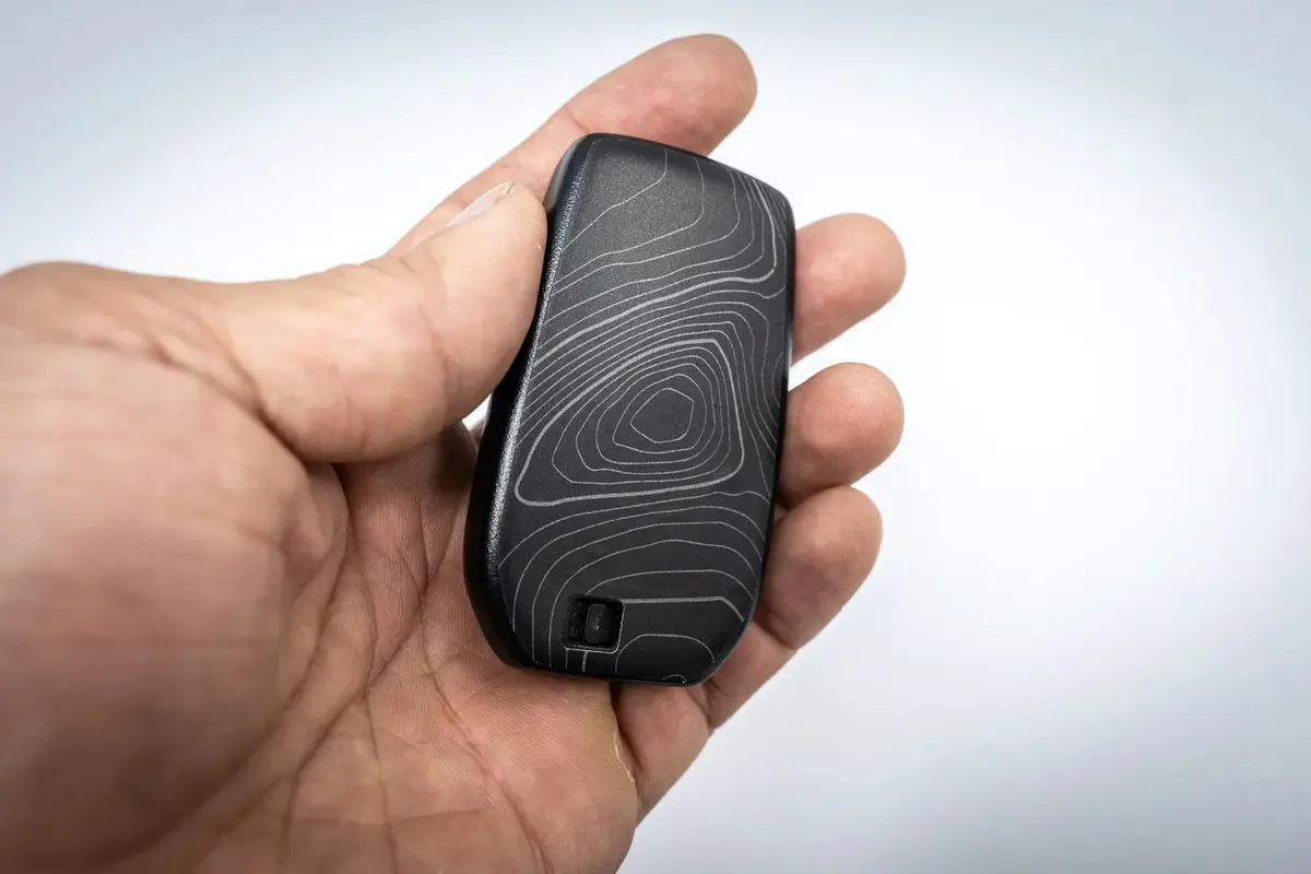 Topographic Key Fob Overlays - 2024+ Tacoma / 2025+ 4Runner 1