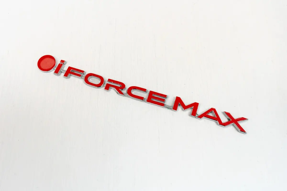"I-Force Max" Rear Tailgate Emblem Overlays - 2024+ Land Cruiser 1