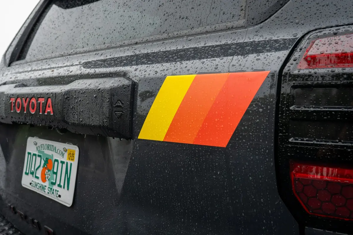 Heritage Retro Trd Style Liftgate Stripes - 2025+ 4Runner 1