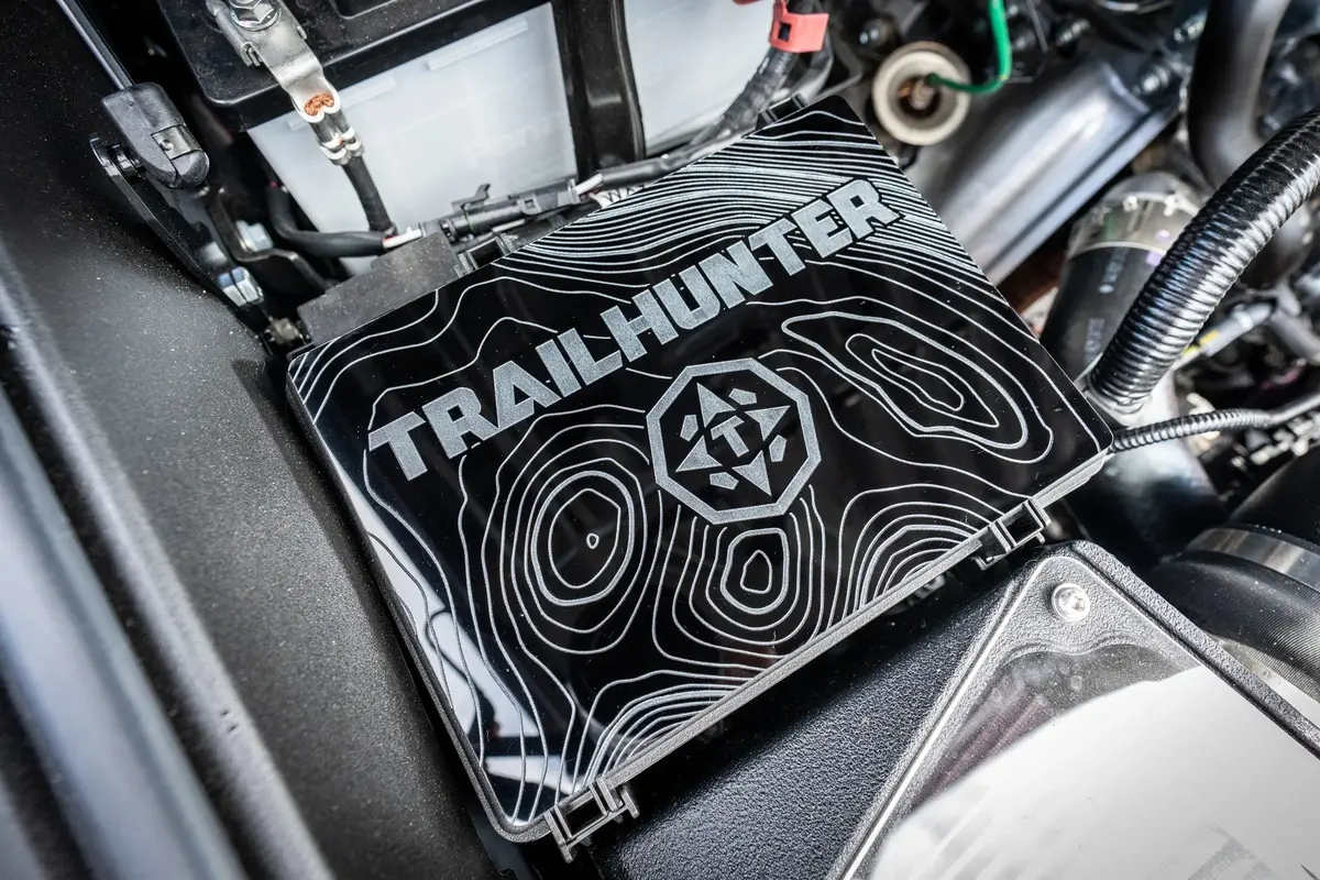 Trailhunter Special Edition Fuse Box Acrylic Plates - *2024+ Tacoma / 2025+ 4Runner 1