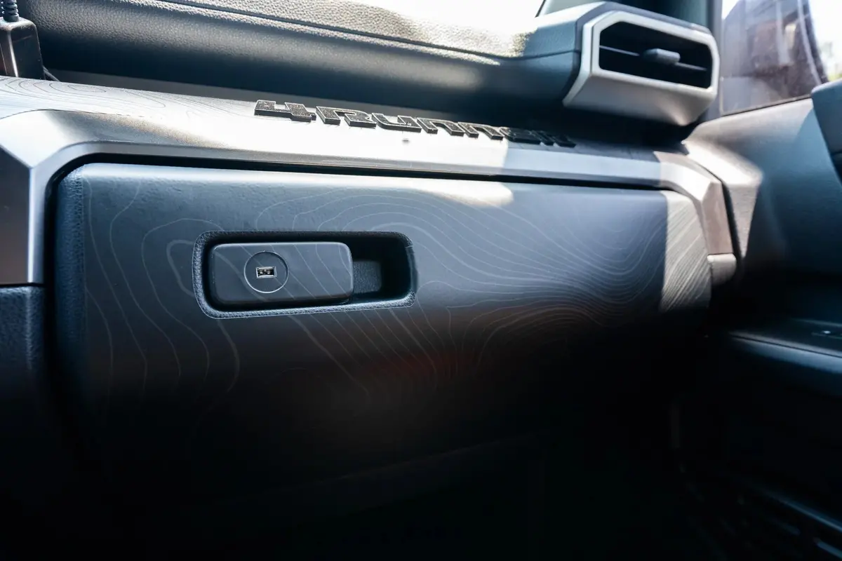 Topographic Glove Box Protection - 2024+ Tacoma / 2025+ 4Runner 1