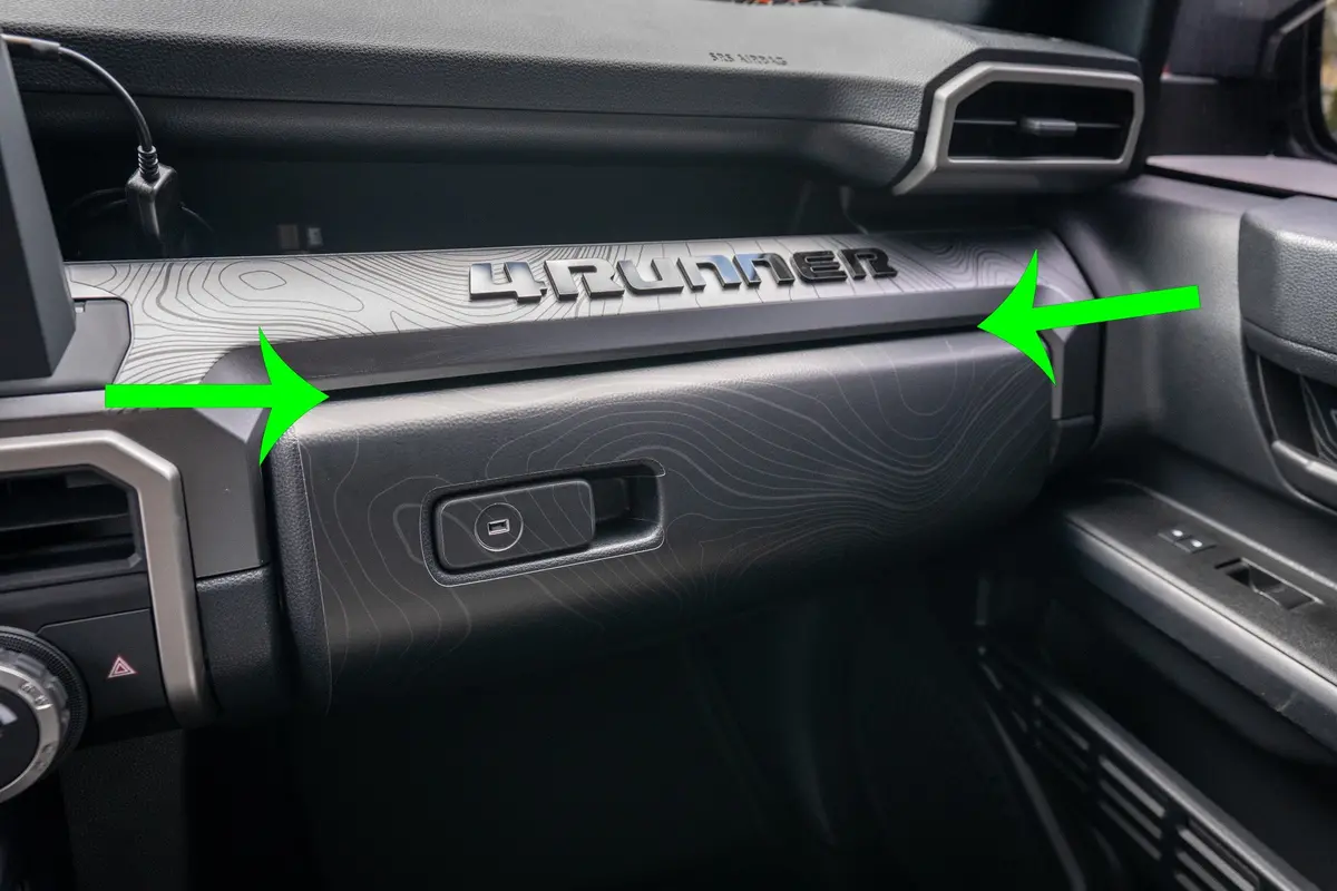 Glove Box Rattle Fix - 2025+ 4Runner 1