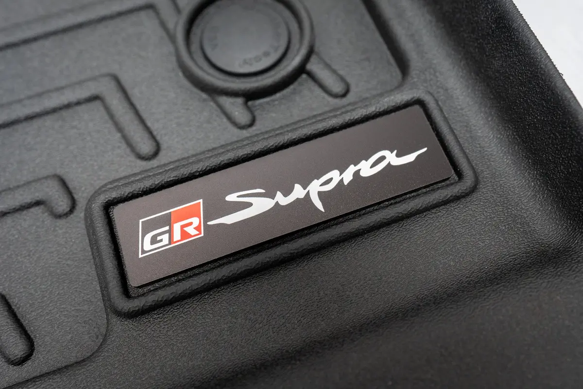 Gr Supra Emblem Inserts For Weathertech Floor Mats (Single) - 2020+ Supra 1