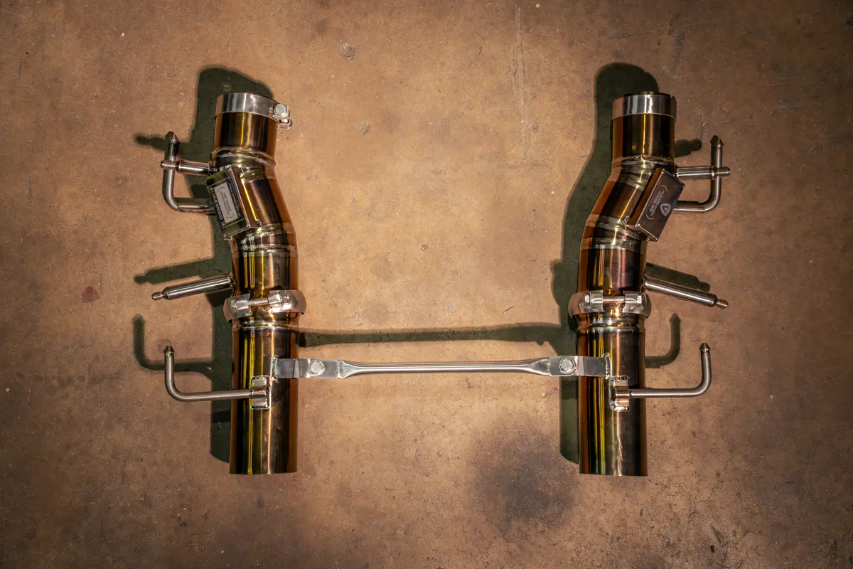 Ferrari Sf90 Race F1 Exhaust System 1