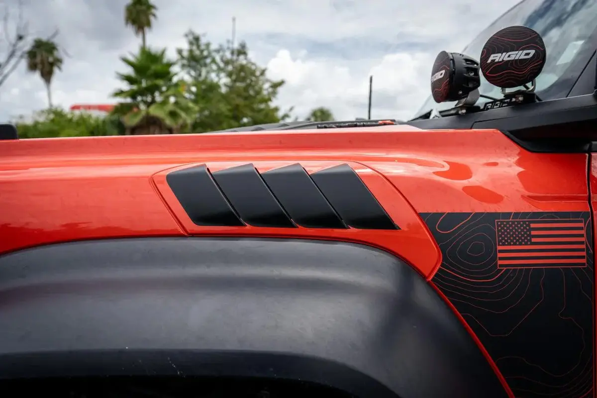 Fender Vent Overlay Kit - 2022+ Bronco Raptor 1
