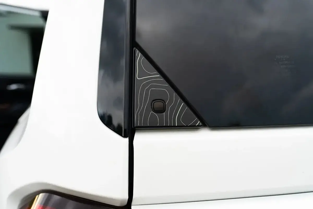 Topo Rear Glass Button Trim Overlay - 2024+ Land Cruiser / Gx 550 8