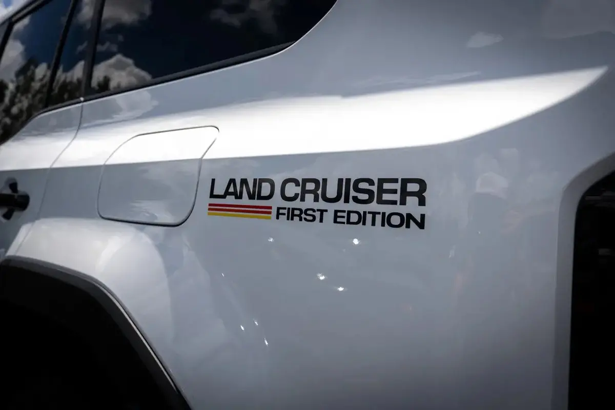 First Edition Press Release Style Rear Fender Vinyl Decal Kit (Pair) - 2024+ Land Cruiser 1
