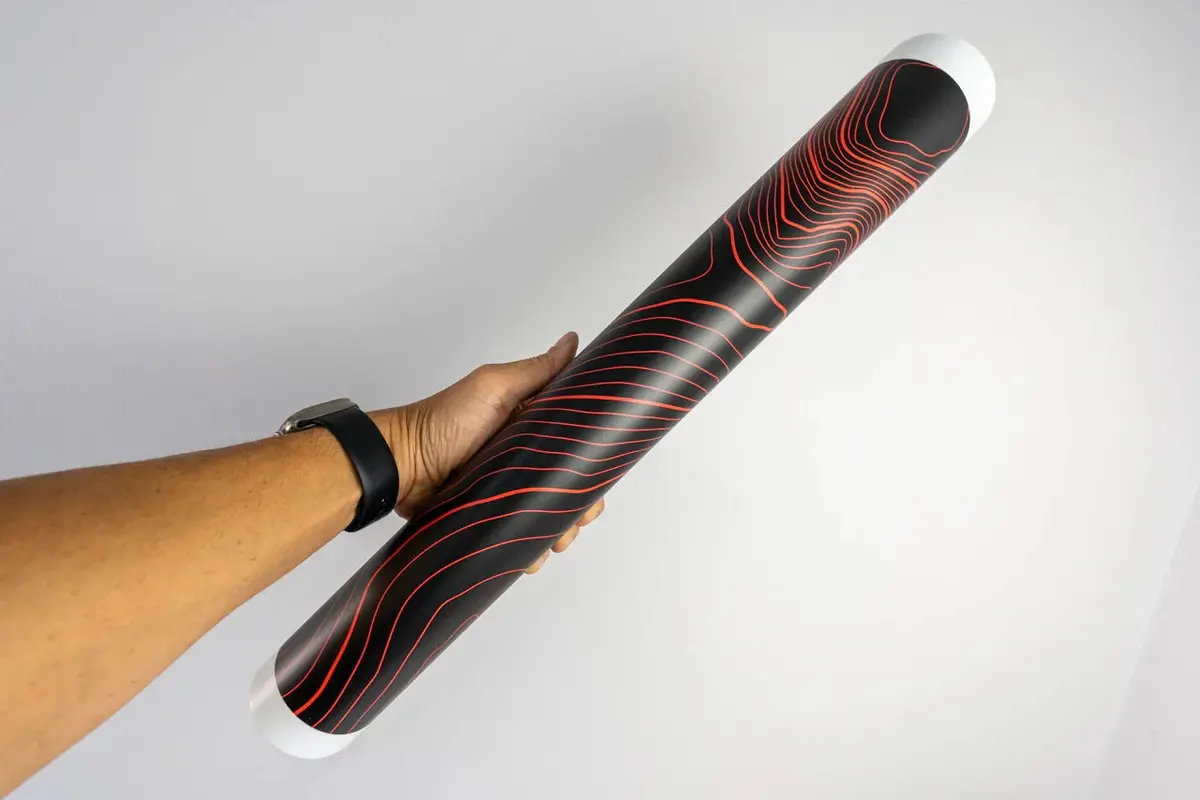 Topographic Map Premium Print Vinyl Rolls (3' Or 6') - Matte Finish 1