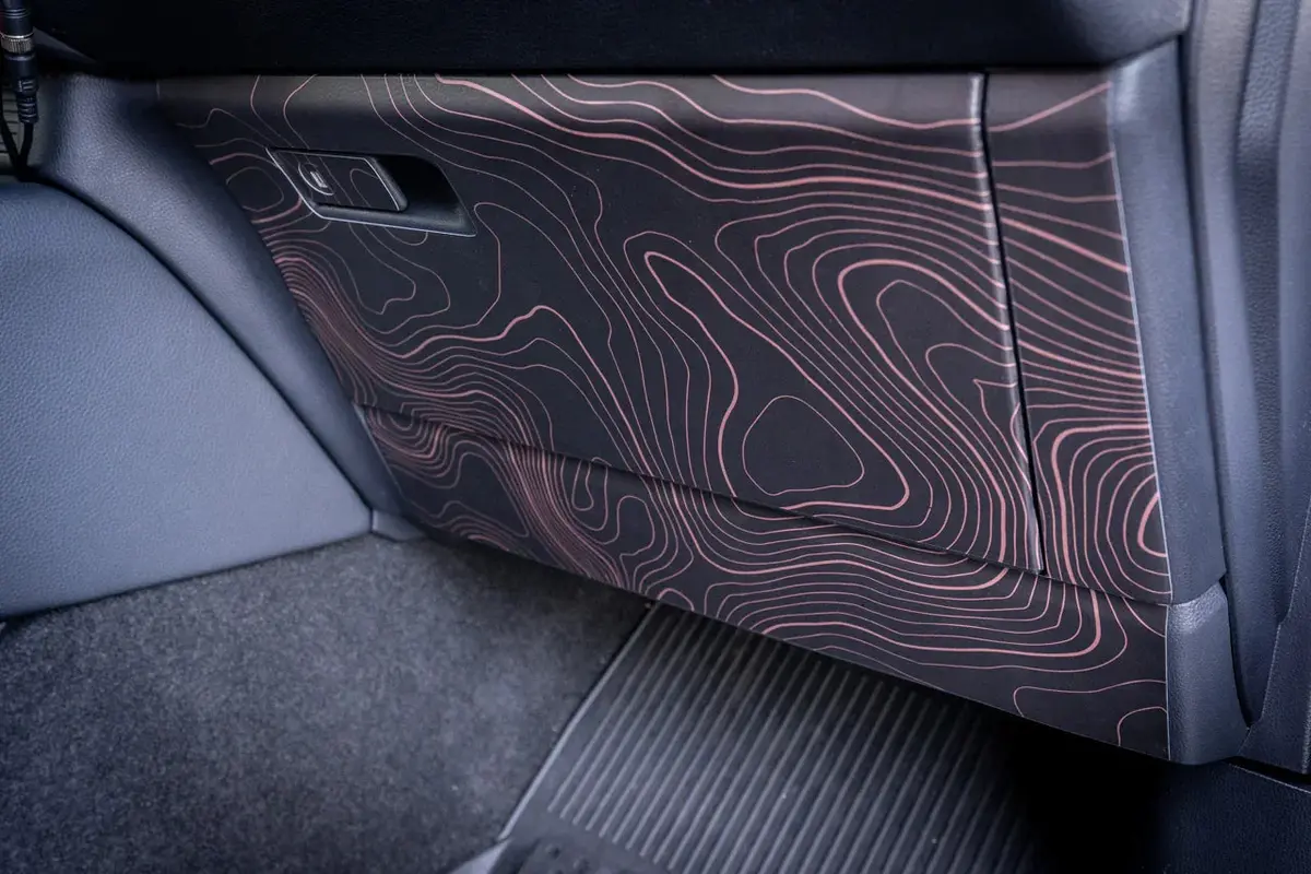 Topographic Glovebox Panel Protection - 2024+ Land Cruiser 2