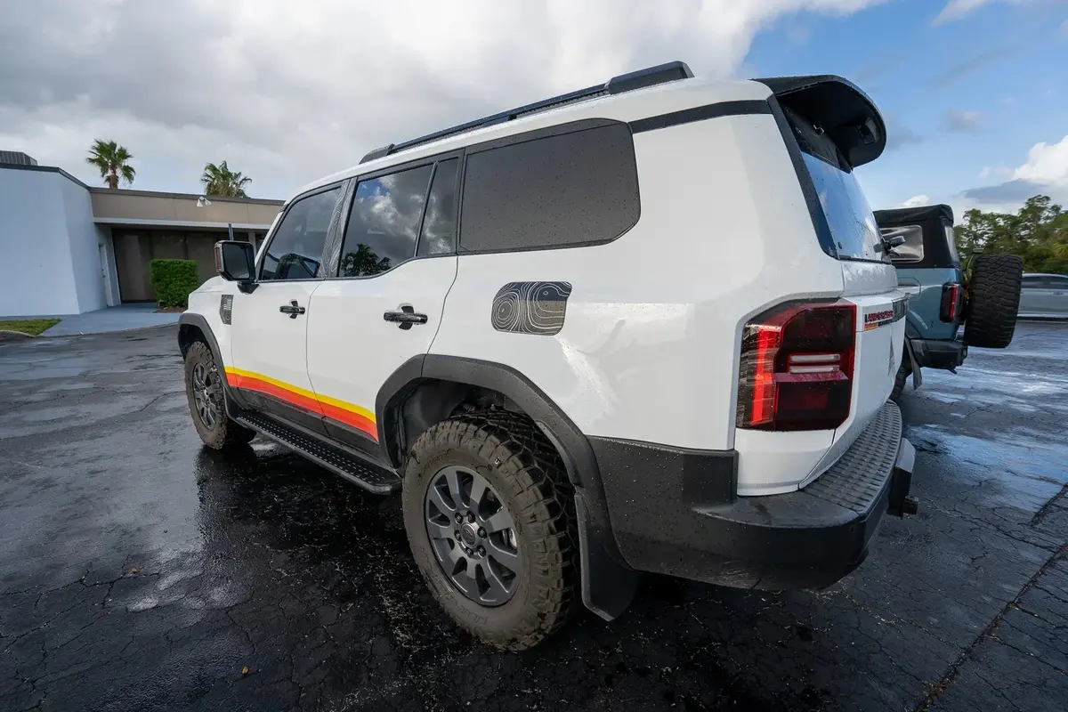 Side Window Blackout Overlays - 2024+ Land Cruiser 1