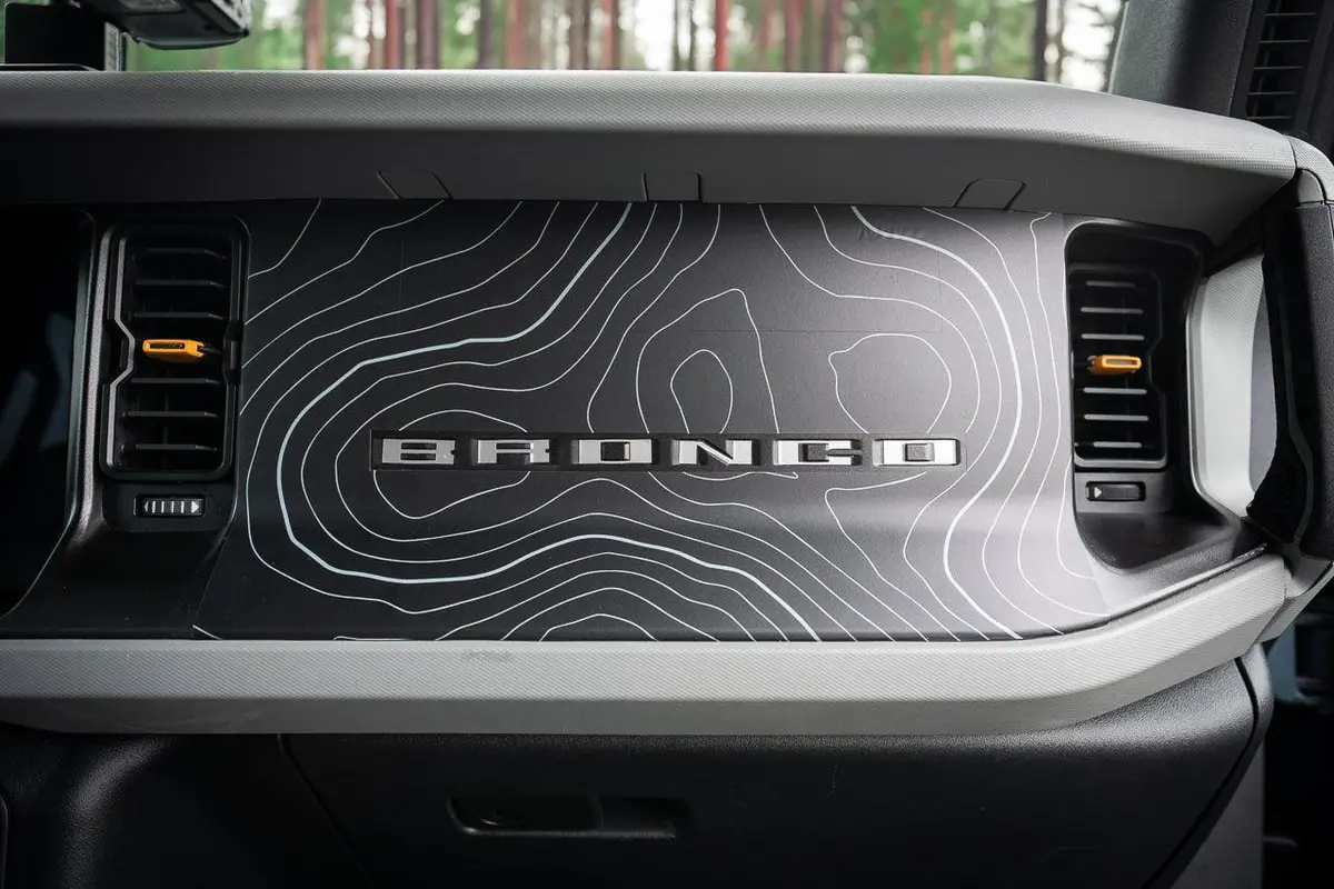 Topo 3 Piece Dash Kit (Printed Series) - 2021+ Bronco 1