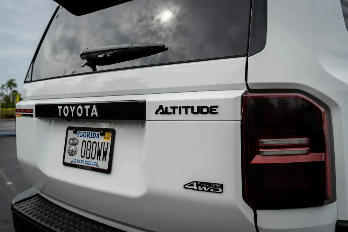 Altitude Lc 250 Acrylic Laser Series Tailgate Badge - 2024+ Land Cruiser 1