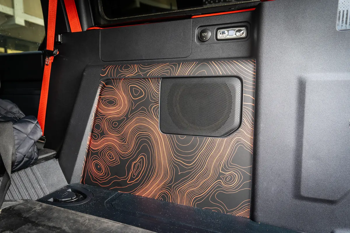 Topo Cargo Area Overlay Kit Part 1 (Printed Series) - 2021+ Bronco 4 Door 1