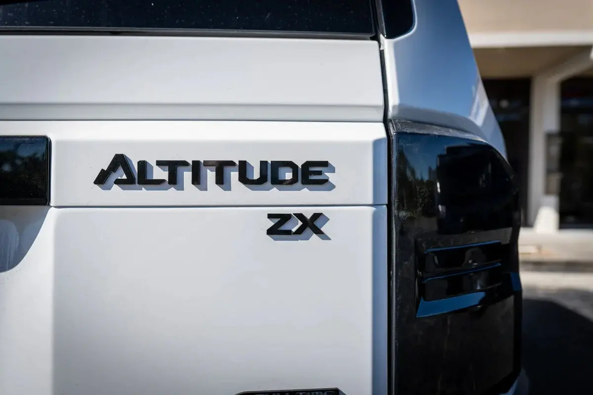"Zx" Lc 250 Acrylic Laser Series Tailgate Badge - 2024+ Land Cruiser 1