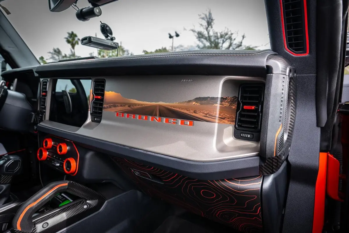 Infinity Landscape 3 Piece Dash Kit (Printed Series) - 2021+ Bronco 1