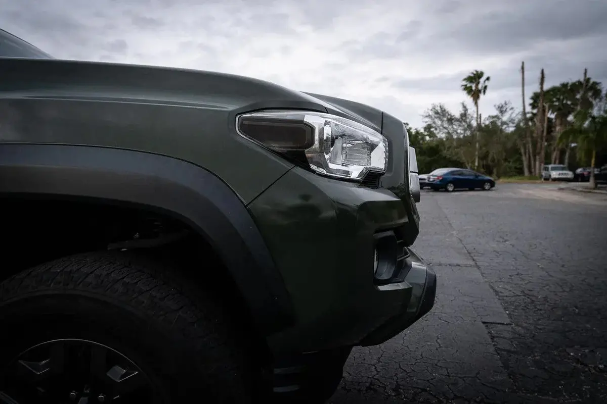 Smoked Sidemarker Overlays (Front Only) - 2016-2023 Tacoma 1