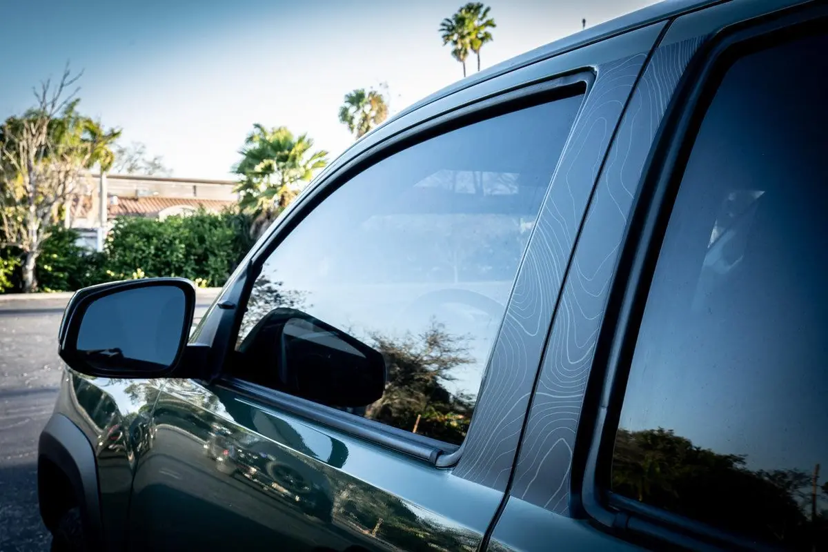 Topo B Pillar Overlays - 2016-2023 Tacoma Double Cab 2