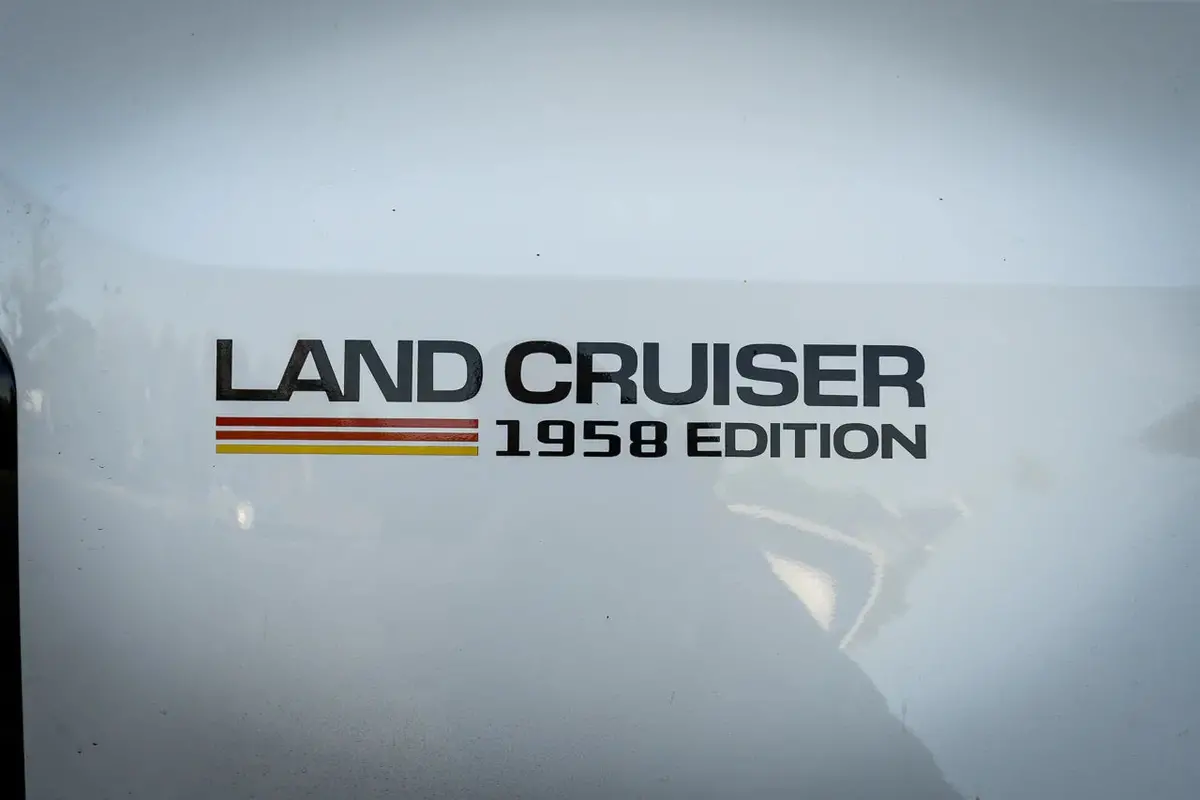 1958 Press Release Style Rear Fender Vinyl Decal Kit (Pair) - 2024+ Land Cruiser 1958 1