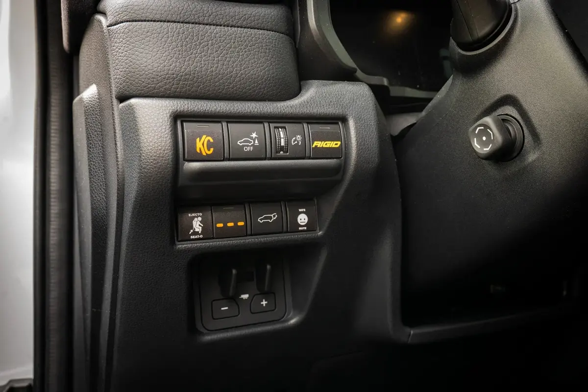 Auxiliary Switch Labels (Upfitter) - 2024+ Tacoma / Land Cruiser / 2025+ 4Runner 1