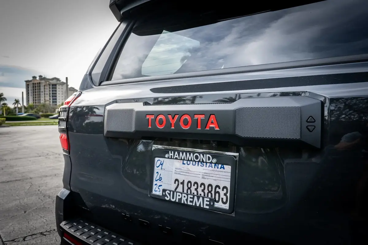 Toyota Rear Hatch Liftgate Emblem Inlays - 2025+ 4Runner 1