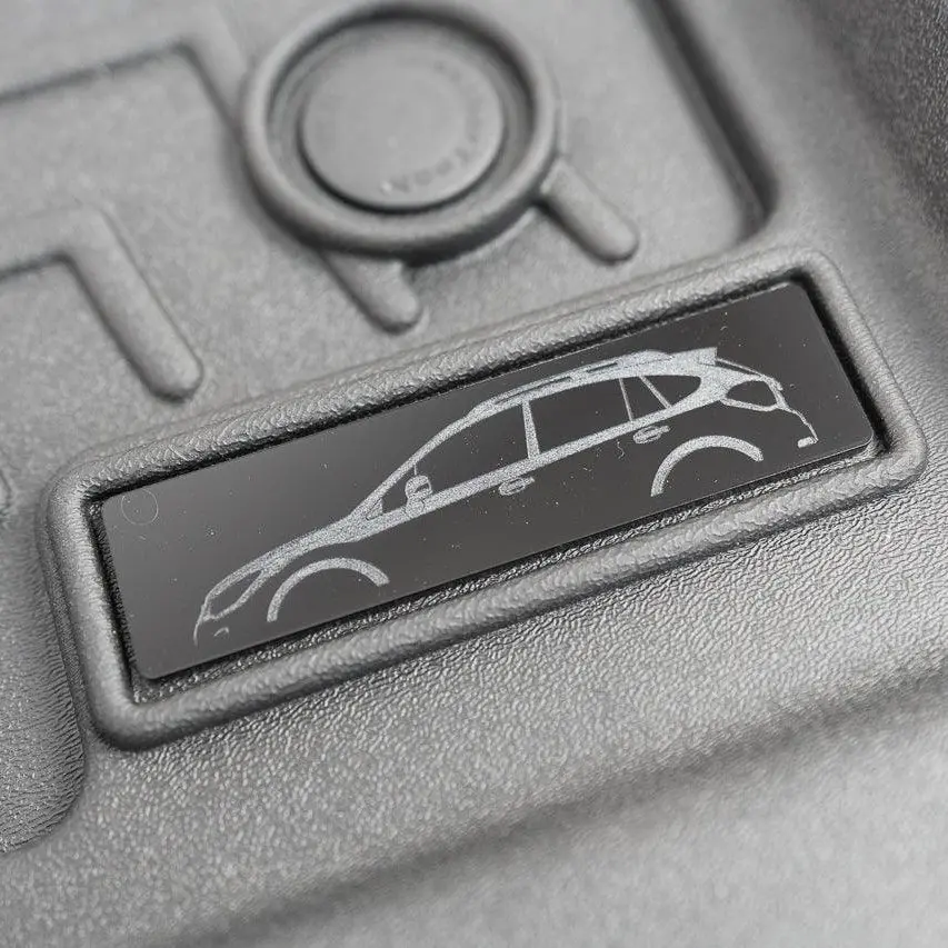 Gp Crosstrek Weathertech Floor Mat Logo (Etched Acrylic) Fits 2013-2017 Crosstrek 2