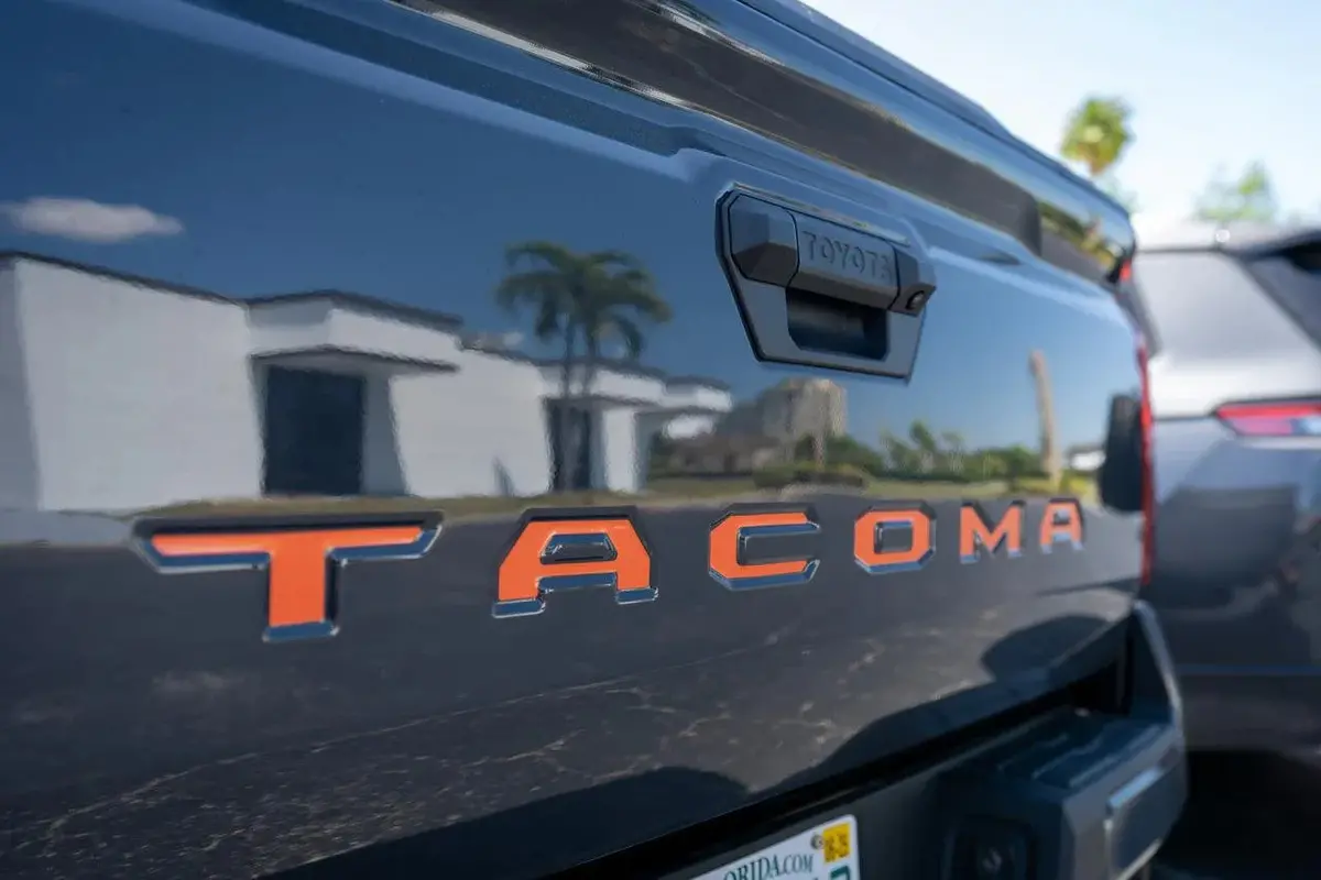 Tacoma Tailgate Inlay Letters - 2024+ Tacoma 1