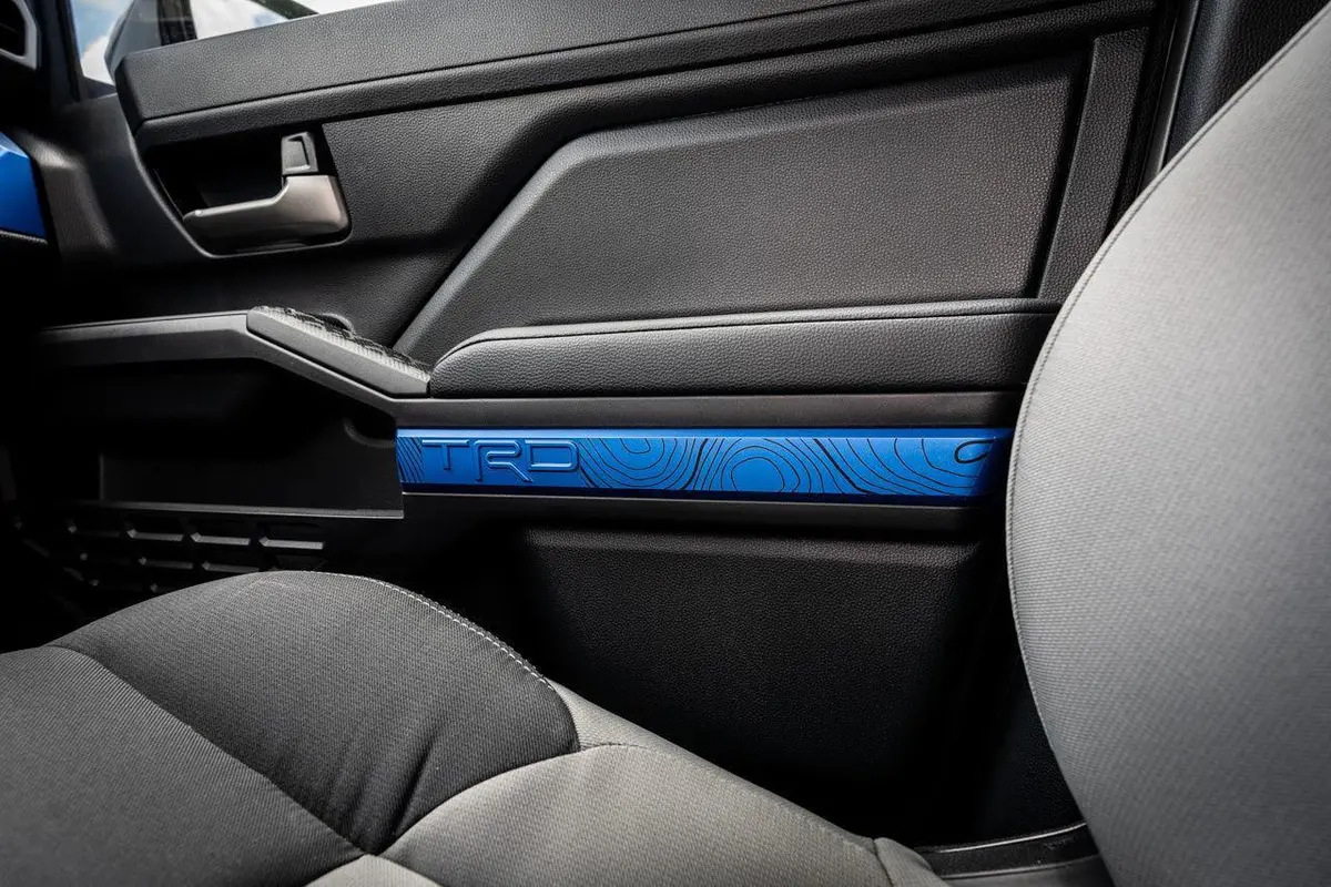 "Trd" Door Topographic Map Overlays - 2024+ Tacoma 1