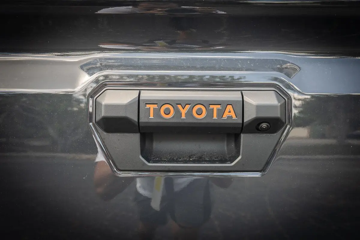 Tailgate Handle Inlay Letters (Standard Vinyl) - 2024+ Tacoma 1
