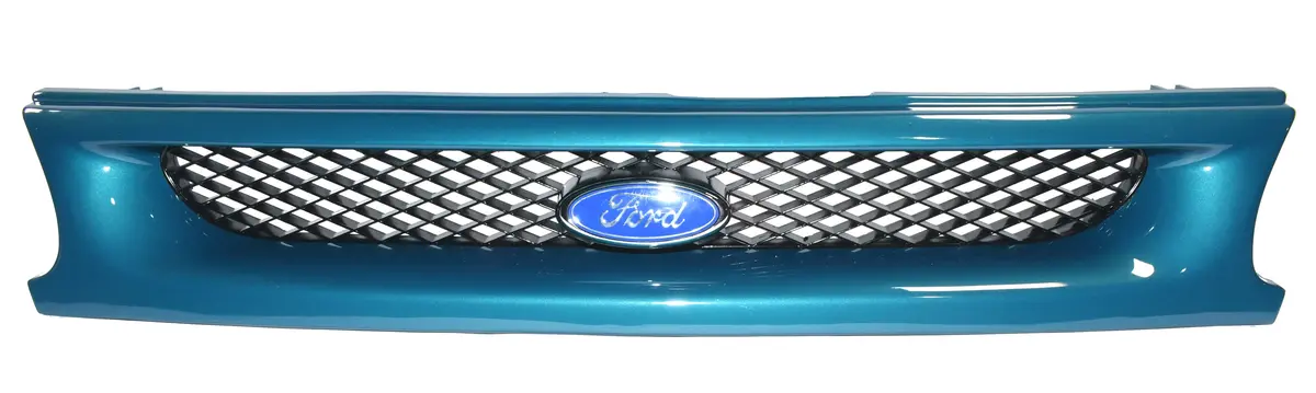 New Nos Ford 1994-1995 Aspire Grill Cayman Green W/Badge F4bz-8200-D 1