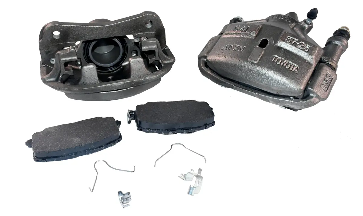 Remanufactured Front Brake Caliper Set (Left And Right) With Pads 1988-1991 Toyota Camry From Ohio Caliper 1