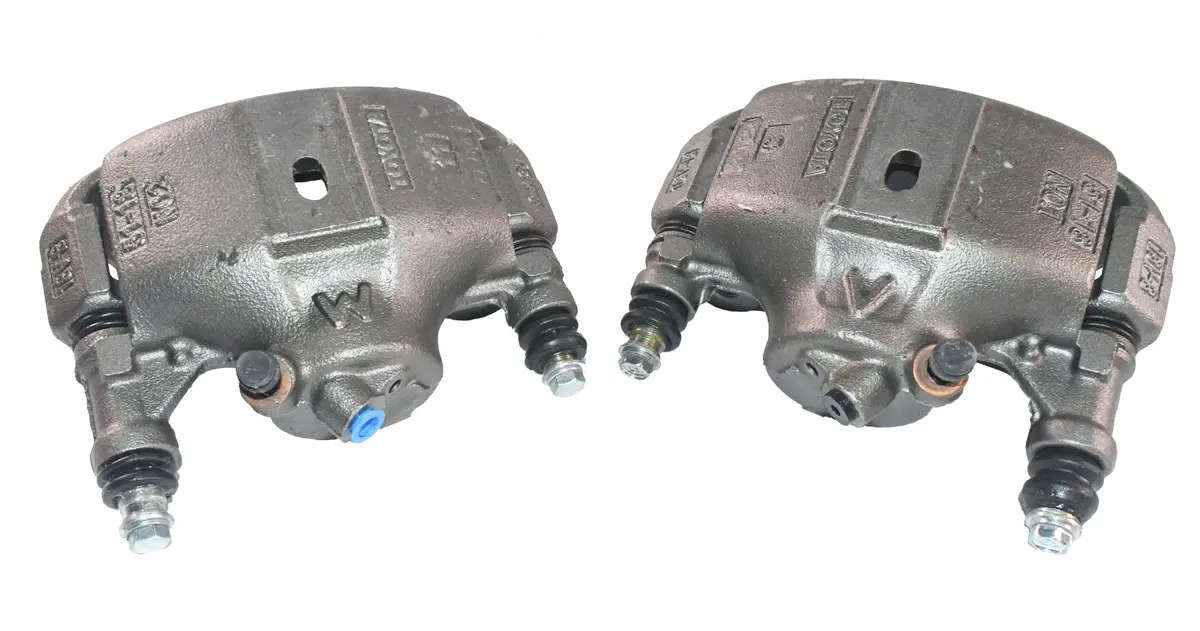 Remanufactured Front Brake Caliper Set (Left And Right) With Pads 1985-1986 Toyota Mr2 From Ohio Caliper 1