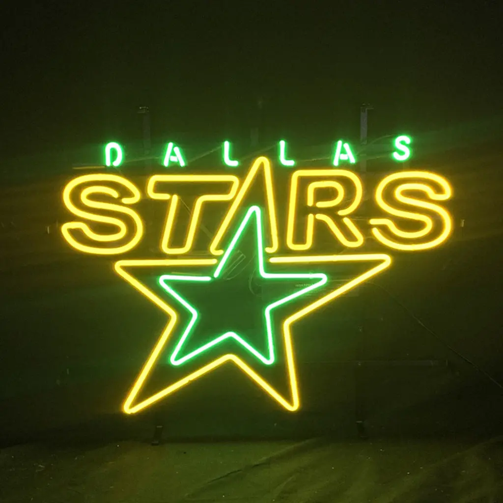 Dallas Stars Neon Signs 1