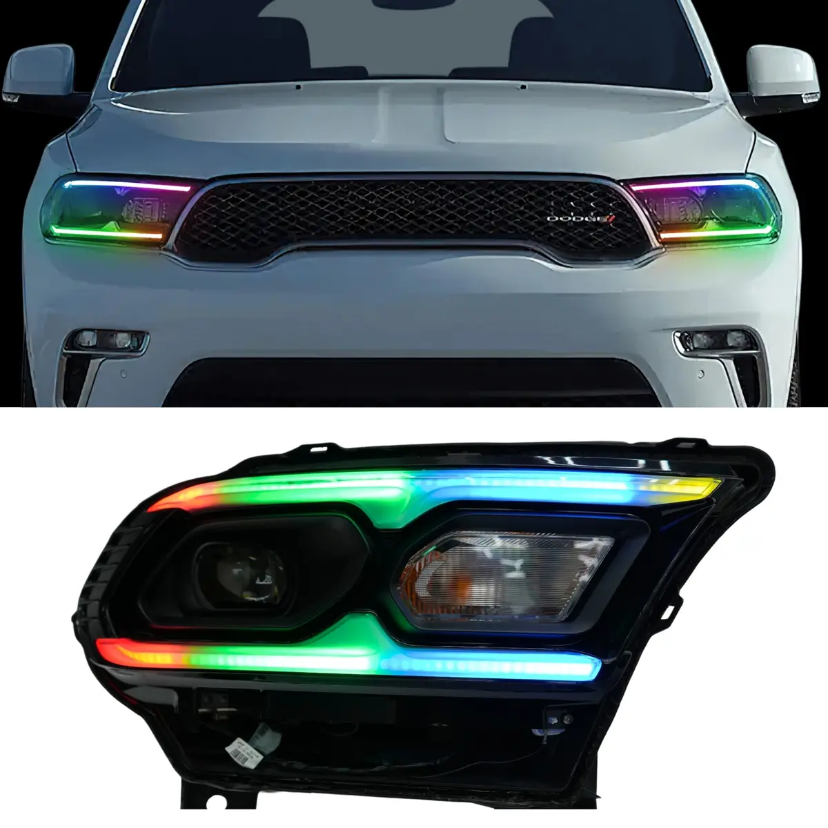 Dodge Durango Multicolor Flow Drl Kit (2021-2026) 1