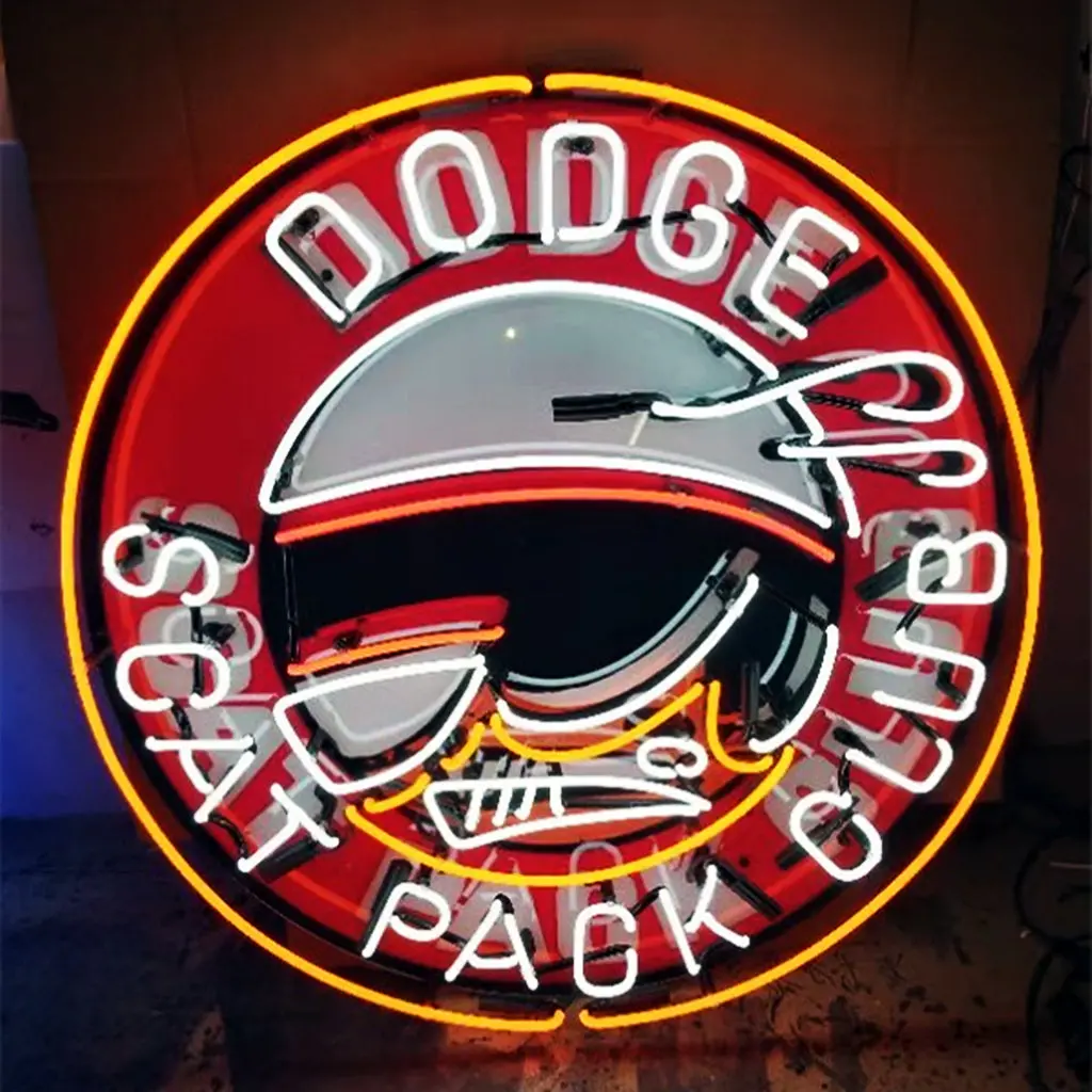 Dodge Scat Club Neon Signs 1
