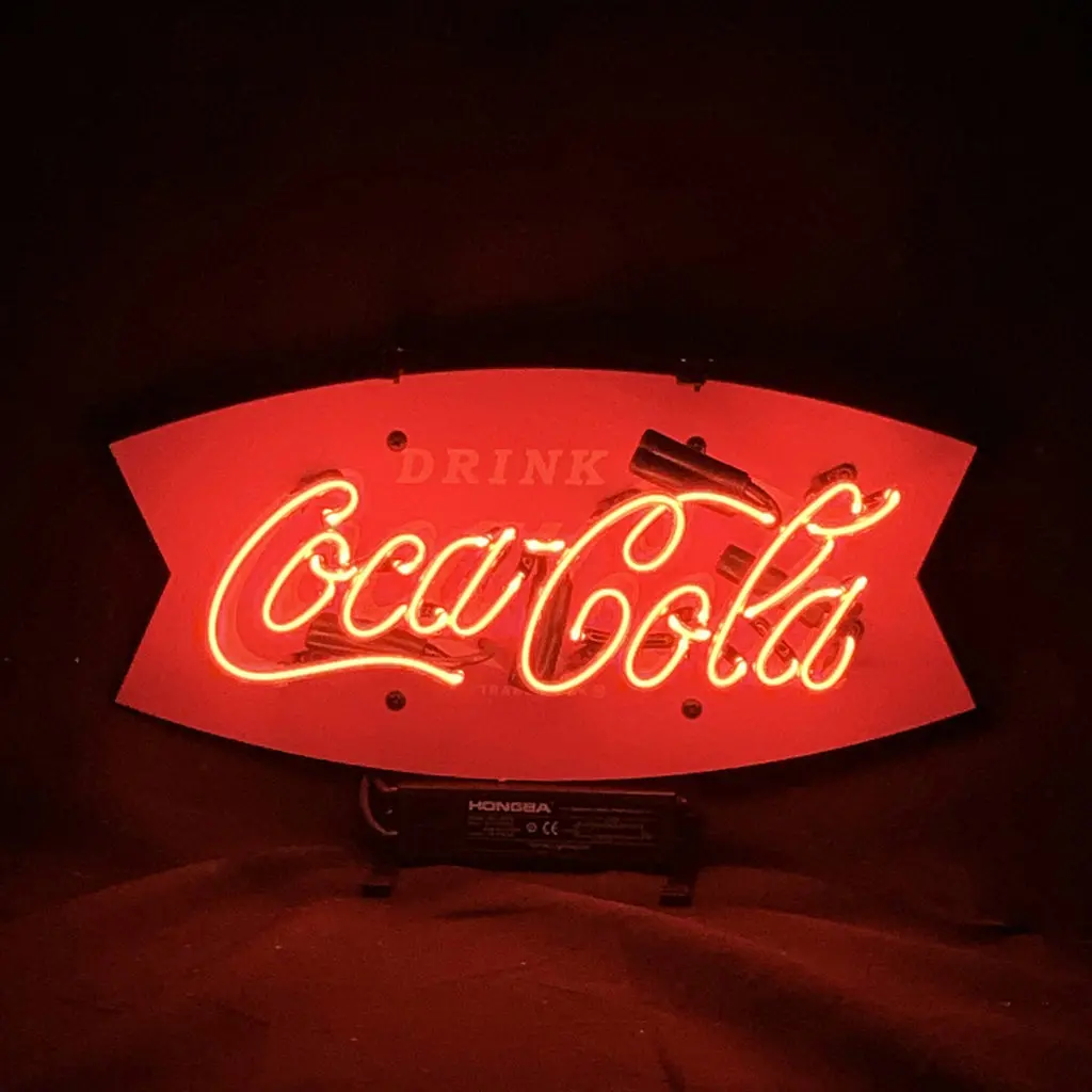 Drink Coca Cola Real Neon Sign 1