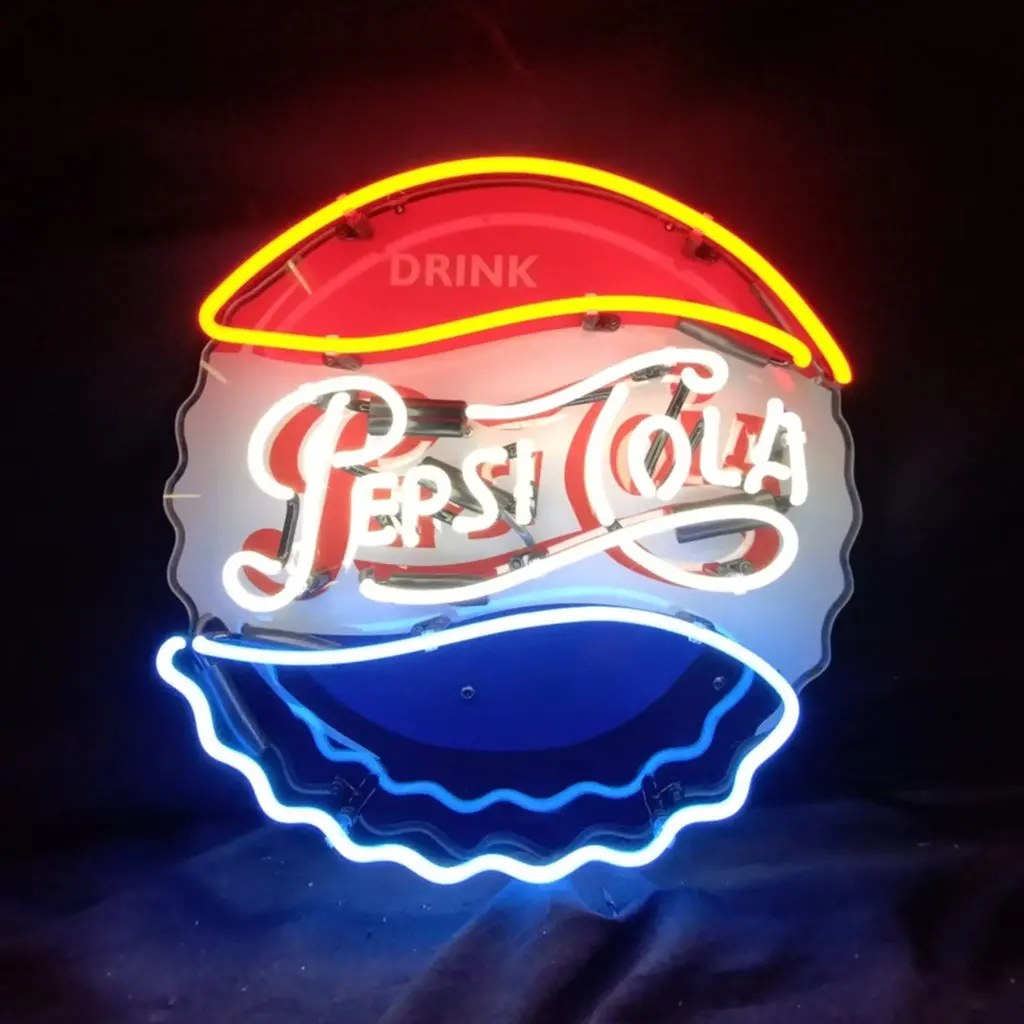 Drink Pepsi Cola Classic Logo Neon Signs 1