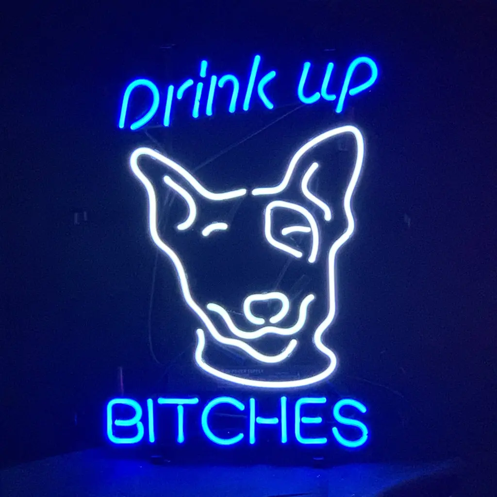 Drink Up Bitches Neon Sign Light 1