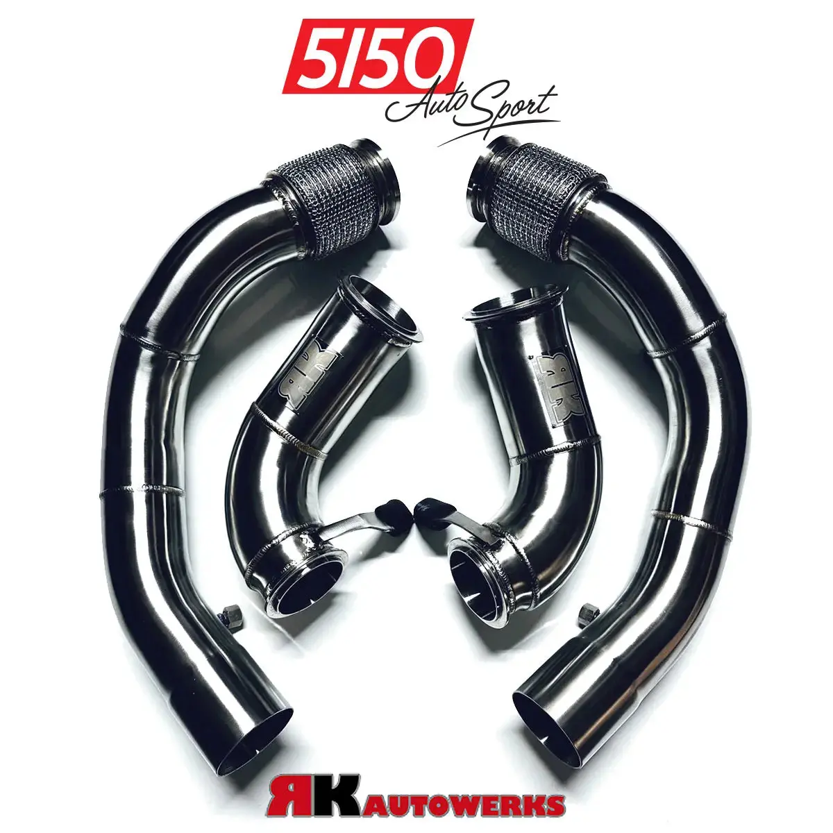 Bmw F95 X5m / F96 X6m S63 Downpipes 1
